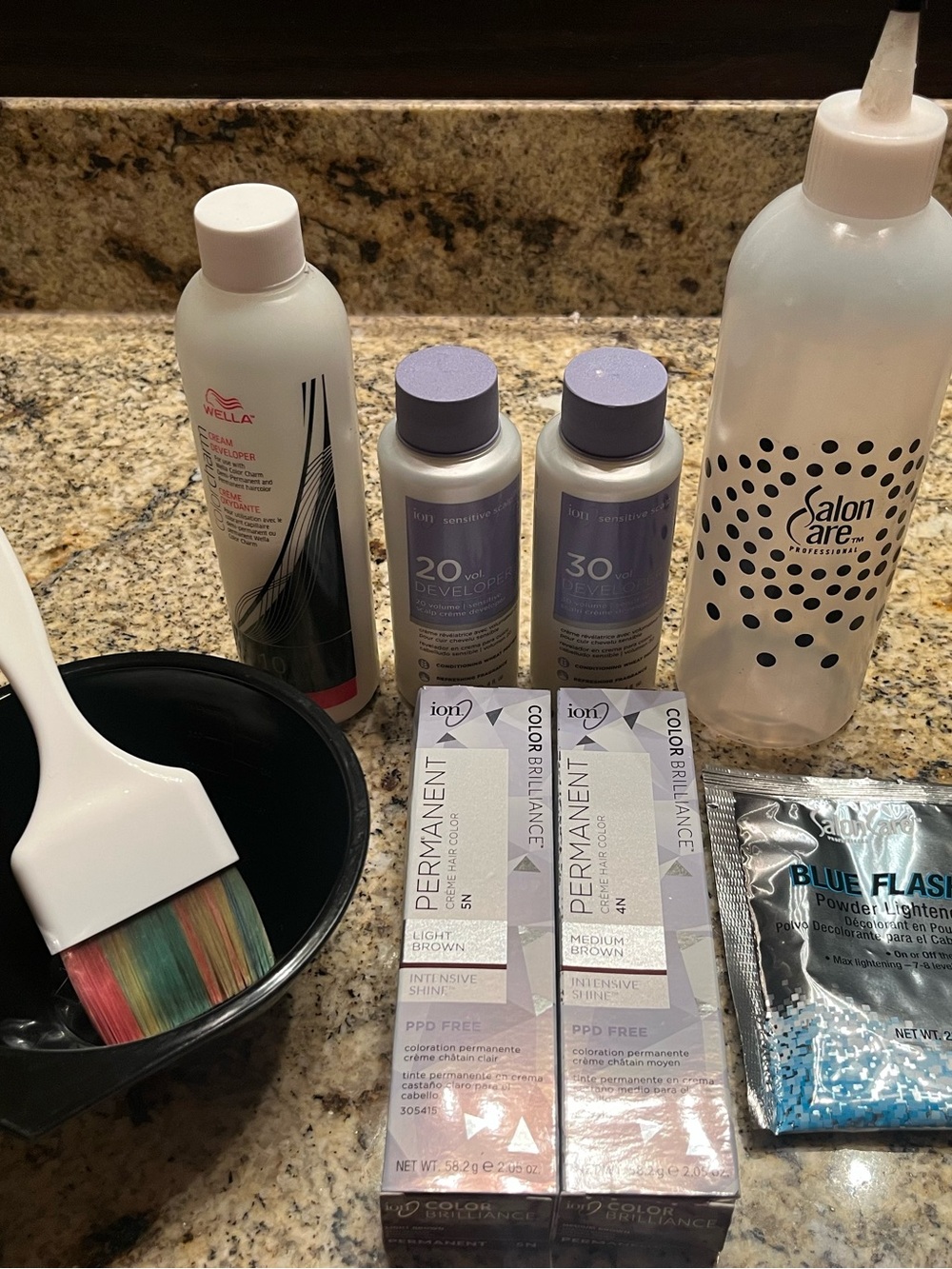 ion Color Brilliance Permanent Hair Color + Developers - Lavender Accents